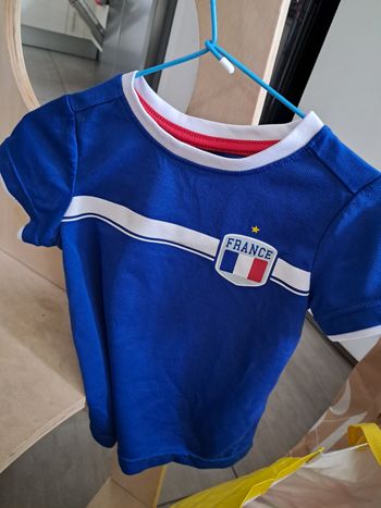 Maillot foot France enfant - 1 🌟 bleu