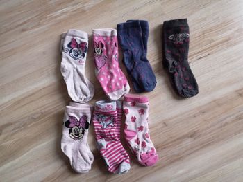 7 paires de chaussettes