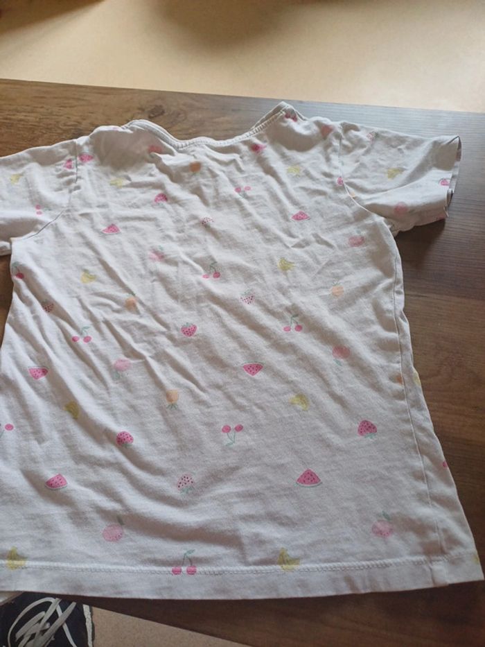 T-shirt blanc avec motif - photo numéro 3