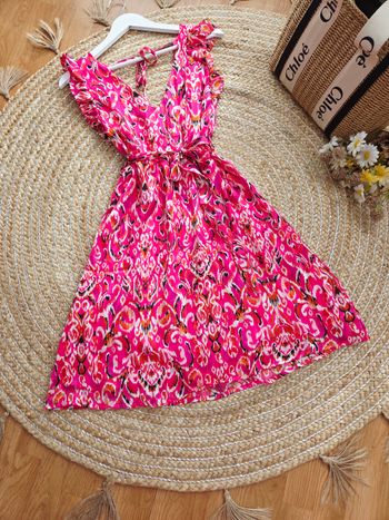Robe doublée imprimée
