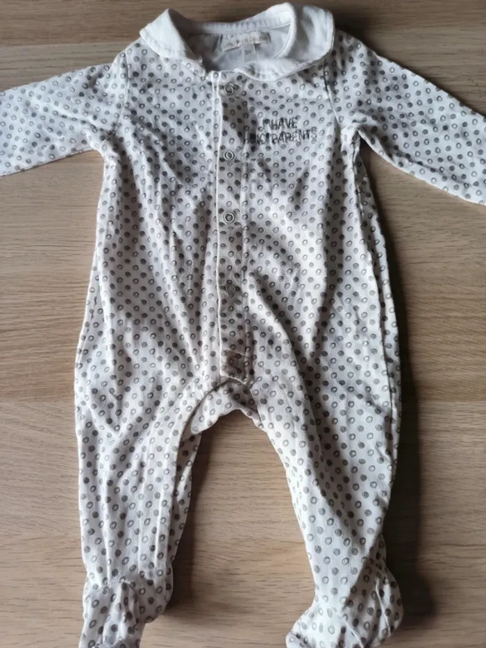 Lot pyjamas manches longues 3 mois - photo numéro 11