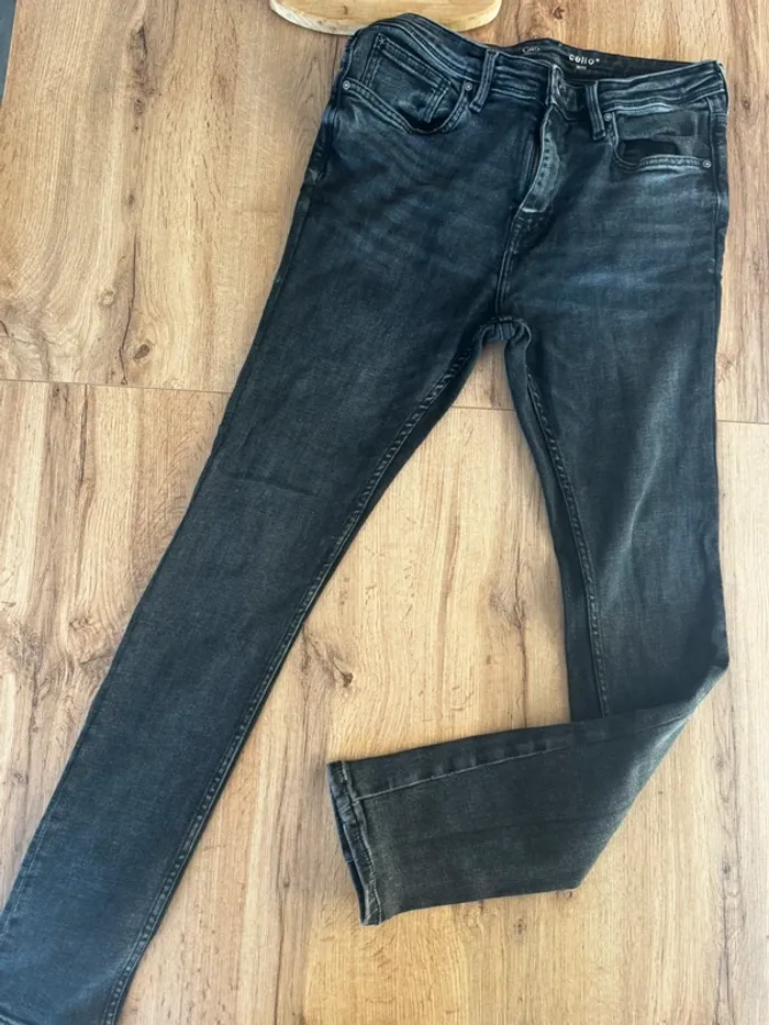 Jean’s skinny noir homme celio