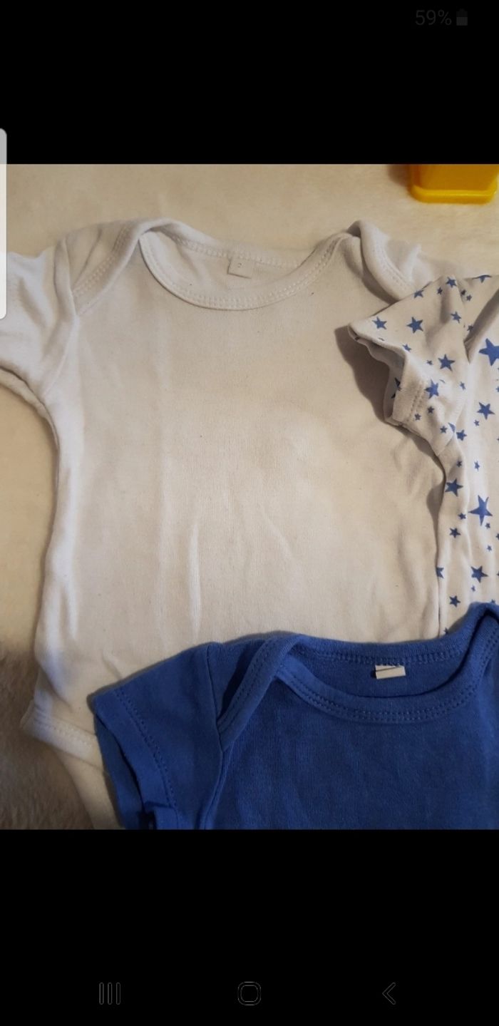Lot de 3 bodies bébé taille 3 mois - photo numéro 4
