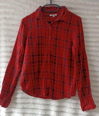 Chemise à carreaux