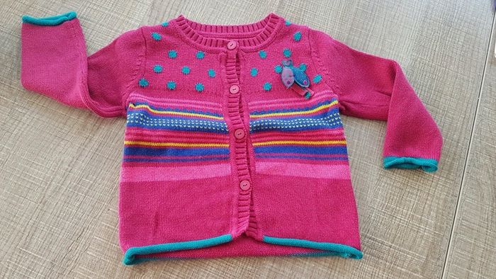 Joli gilet chaud la Cie des petits comme neuf