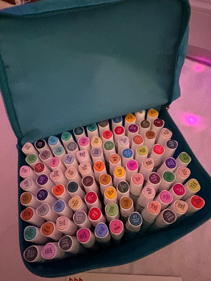 🫶🏼 Tres belle boîte de feutre à alcool - photo numéro 4