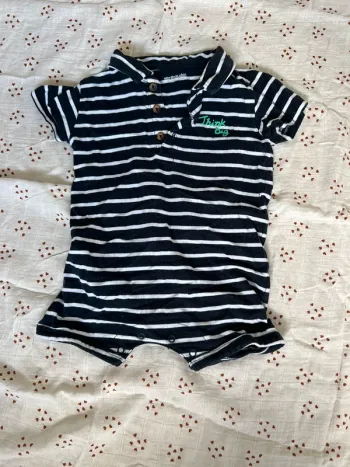 Combi short bébé
