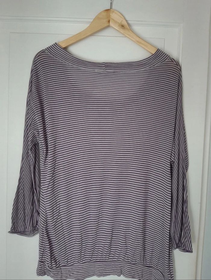 Haut fin rayé - photo numéro 5