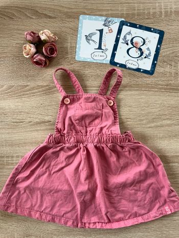 Jolie robe rose 18 mois BE