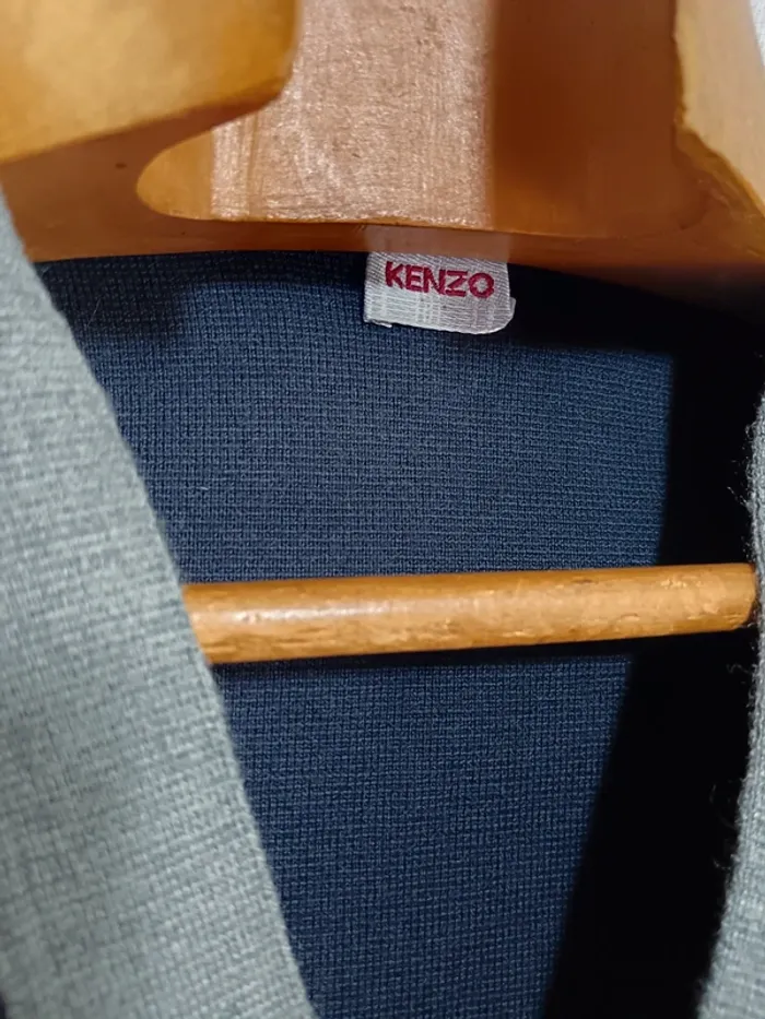 Kenzo "Cardigan structuré en laine" t. L - photo numéro 3