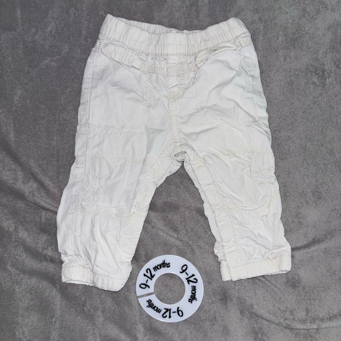 Lot 10 pantalons bébé fille 9 mois - photo numéro 9