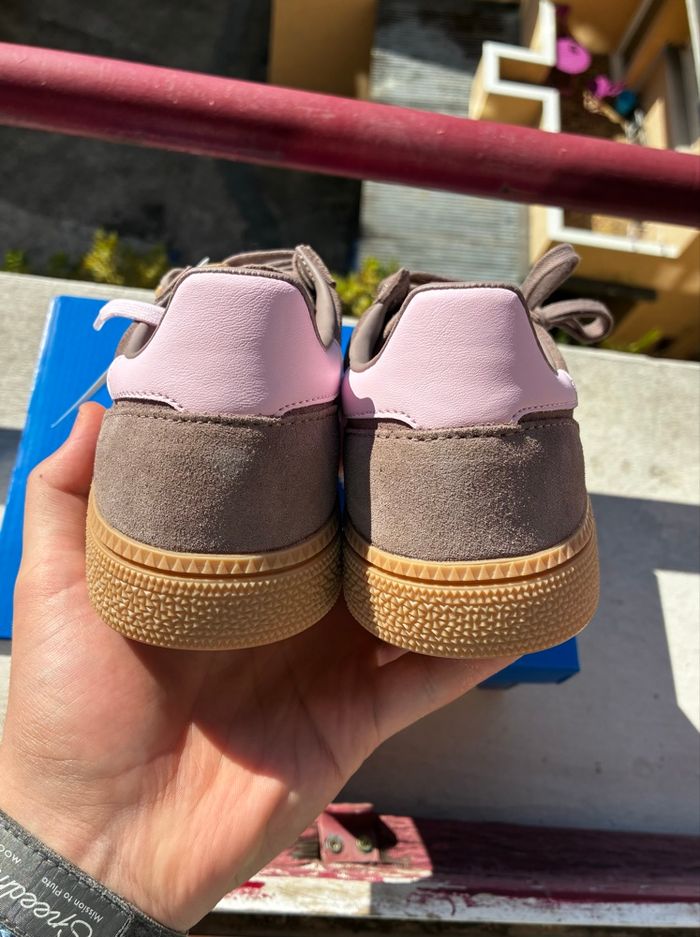 Adidas Handball Spezial Pink/Brown - Taille 39 - Neuves - photo numéro 4