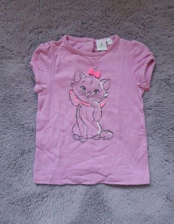 T-shirt disney marie 6mois