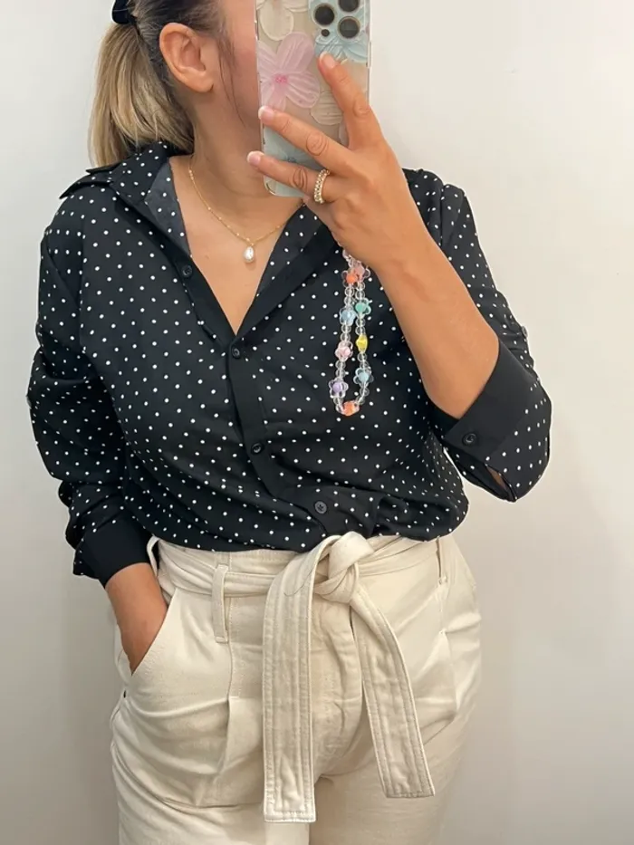 Chemise À Pois Miss Tic