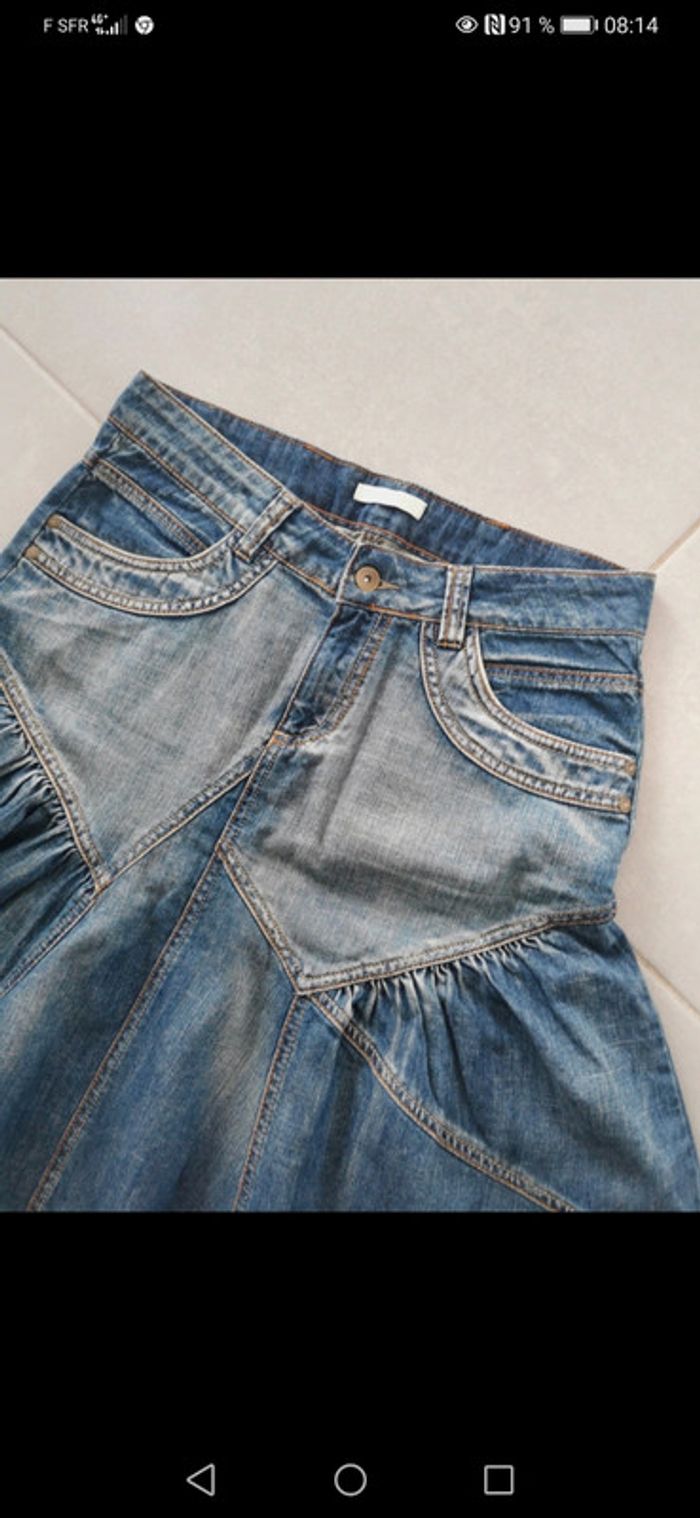 Jupe jean Promod taille 40 - photo numéro 2