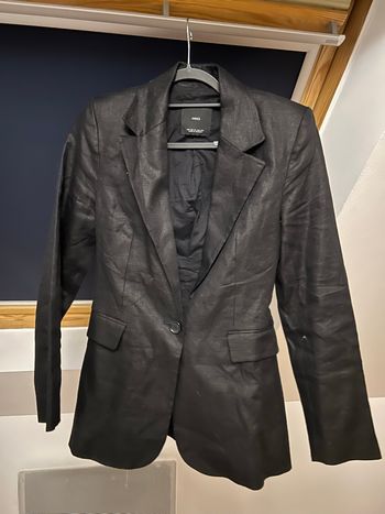 Blazer noir Mango – Taille XS – État neuf