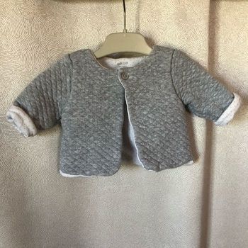 Gilet veste réversible 3 mois Obaibi