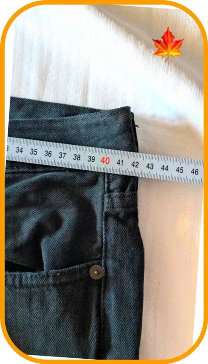 Jolie Jeans noir homme Ralph Lauren 42 - photo numéro 9