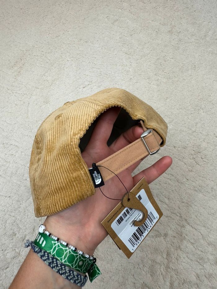 Casquette The North Face Skateur Corduroy Beige Neuve - photo numéro 5