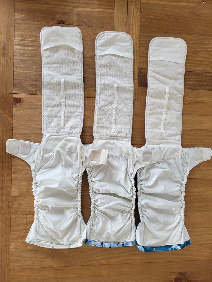 Lot de 9 couches lavables Bambino Mio + 10 inserts - photo numéro 4