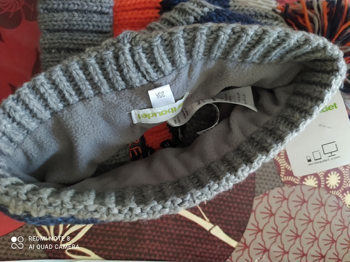 Ensemble bonnet et tour de cou taille 3ans Vertbaudet - photo numéro 2