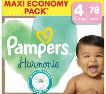 Couche taille 4 Pampers Harmonie