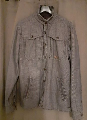 Veste blouson gris