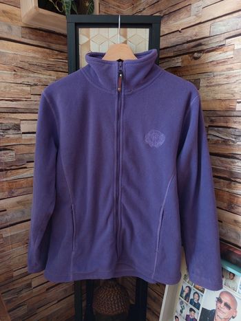 Veste polaire chaud violet