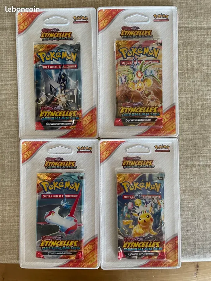 ✨ Artset blister Pokémon Etincelles déferlantes EV08 ✨