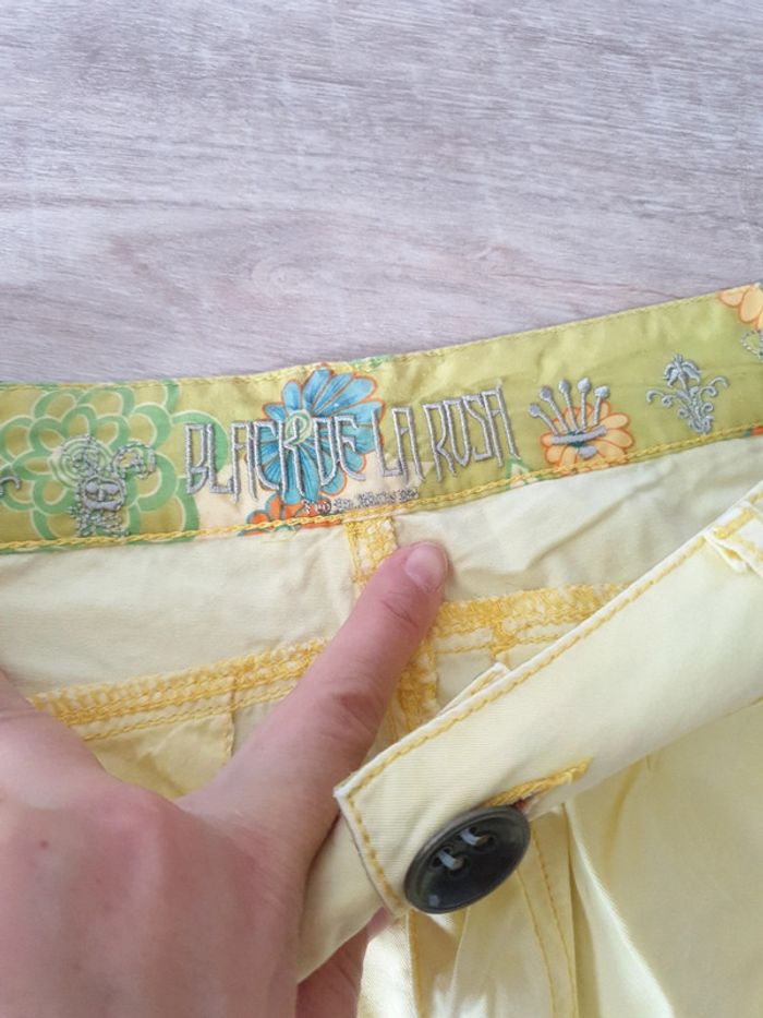 Mini short jaune pâle 38 - photo numéro 5