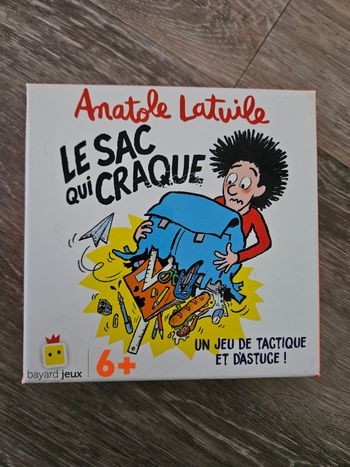 Jeu Anatole Latuile - le sac qui craque
