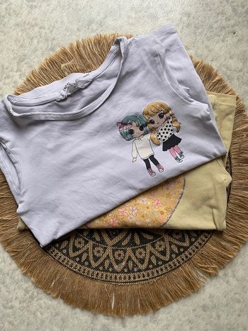 Lot t-shirts fille H&M