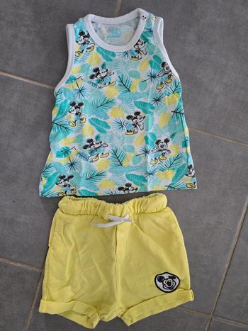 Ensemble short Mickey