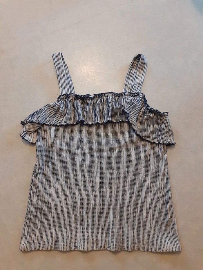 Chemisier à brides gris