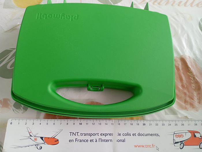 Malette de rangement et transport vert playmobil 20X25 cm 2€ - photo numéro 2