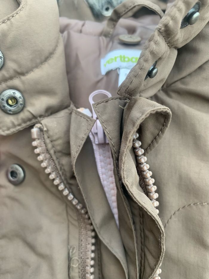 Manteau marron fille Verbaudet 2 ans - photo numéro 8