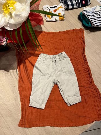 Pantalon crème Zara 62cm