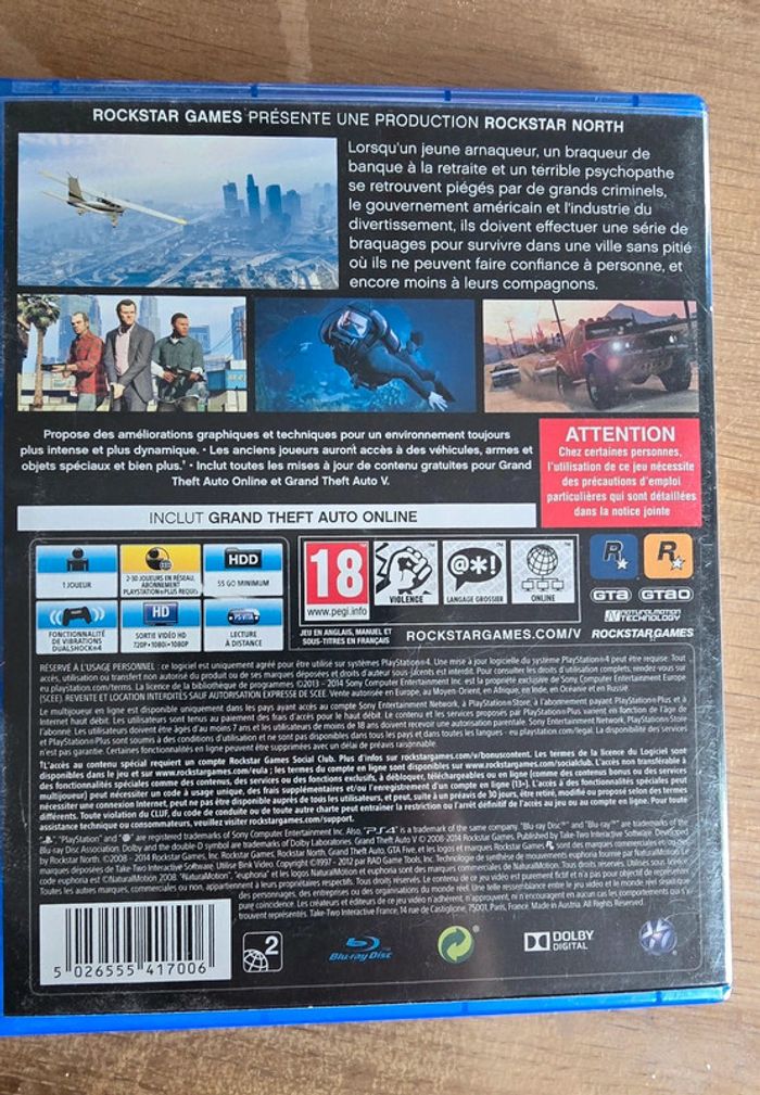GTA V PS4 - photo numéro 2