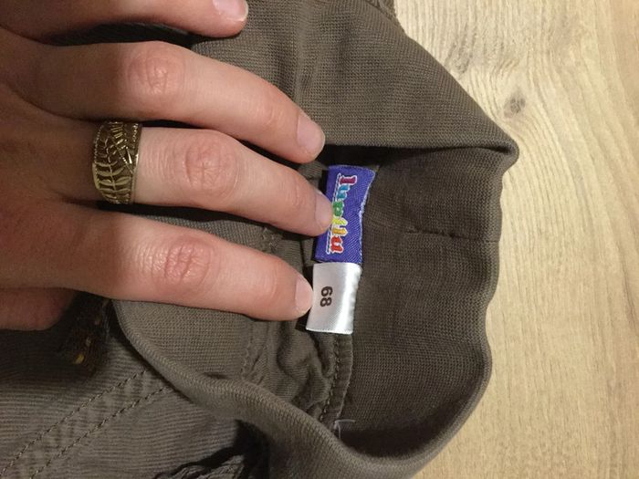 Lupilu pantalon hiver velours marron 6 mois - photo numéro 4