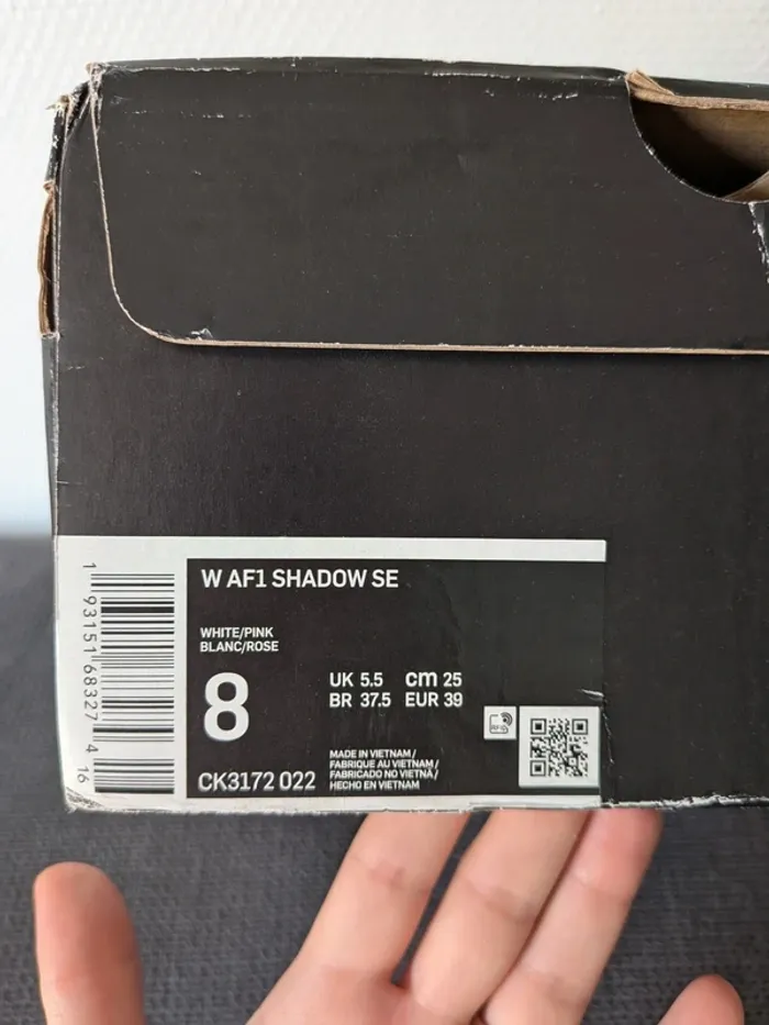 Nike Air Force 1 Low Shadow Spruce Aura - photo numéro 11