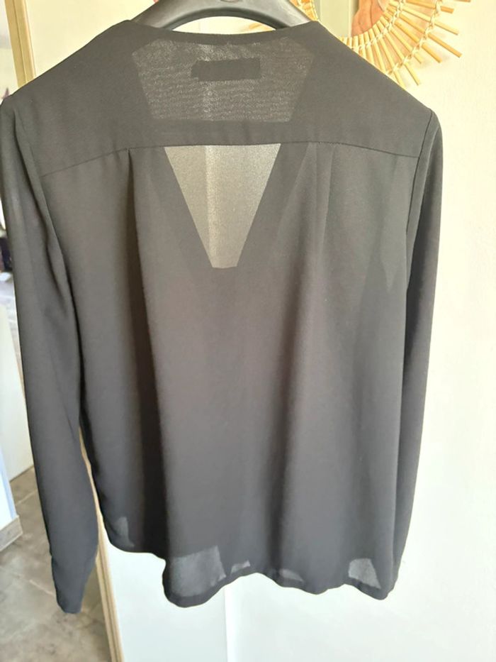 Blouse noire Lynn Adler taille L - photo numéro 6