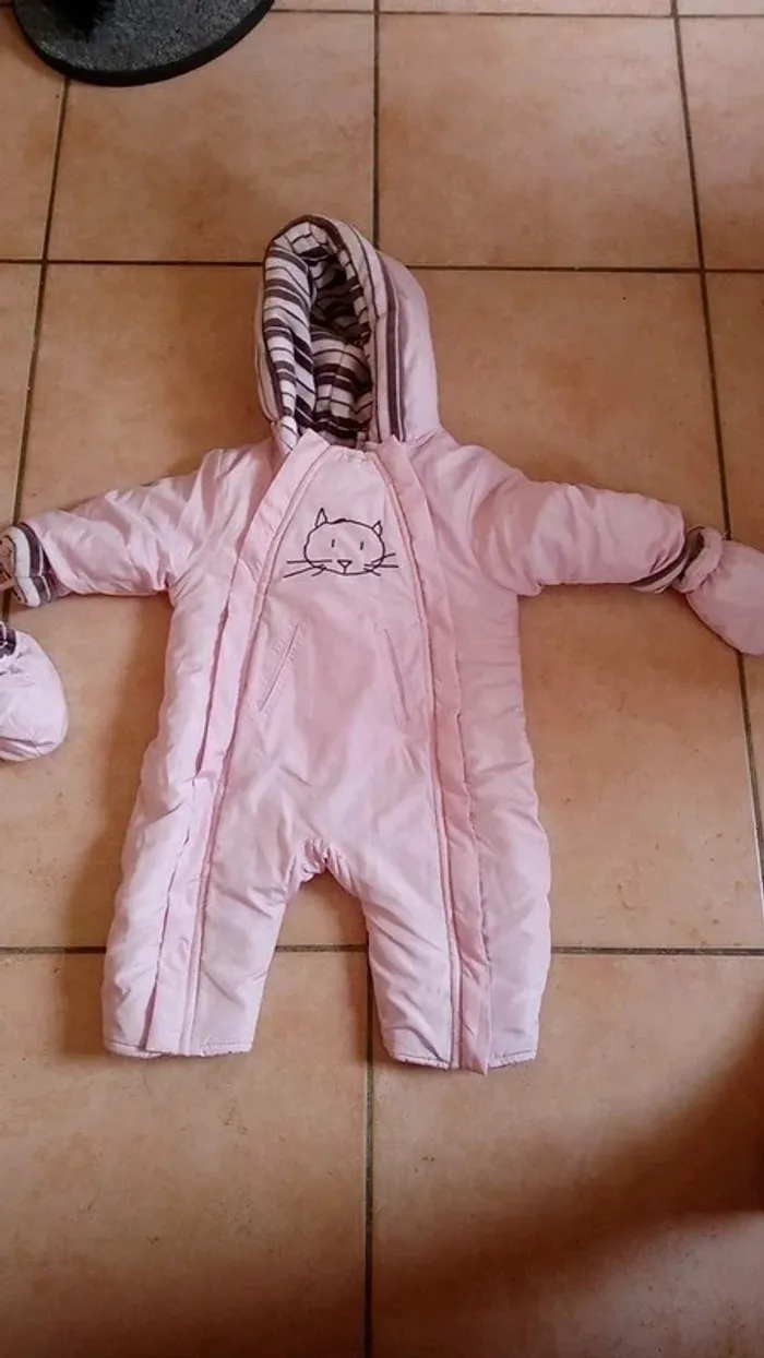Combinaison hiver bébé 6 mois - très chaude