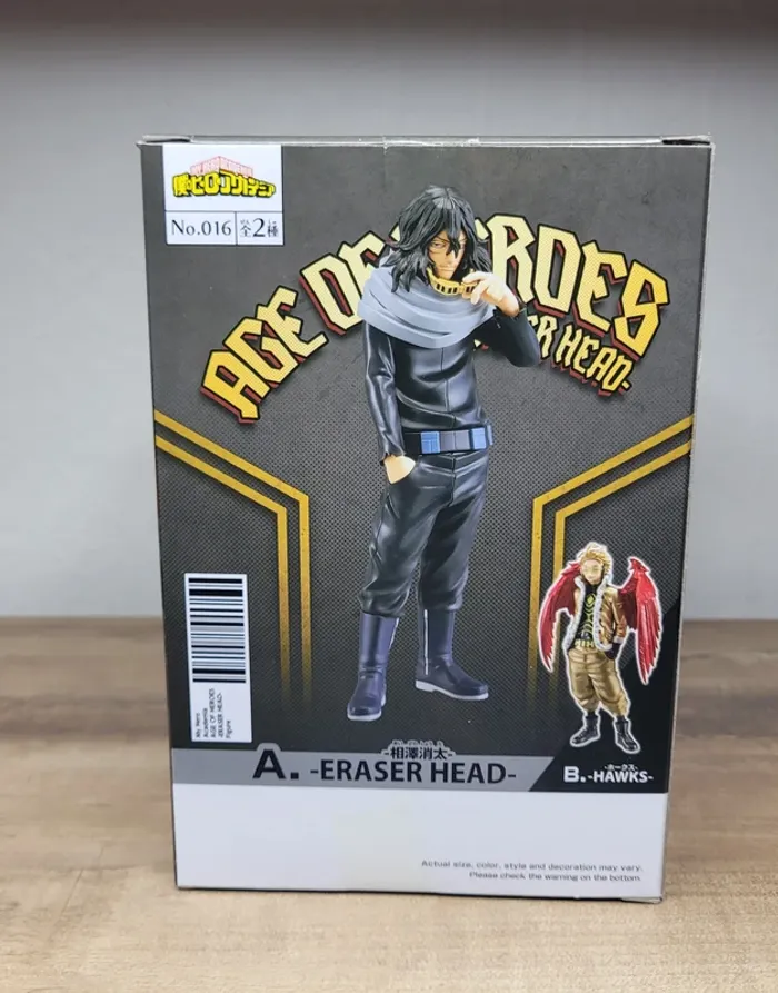 Figurine My Hero Academia Eraser Head Age of Heroes Banpresto Bandai Namco - photo numéro 3