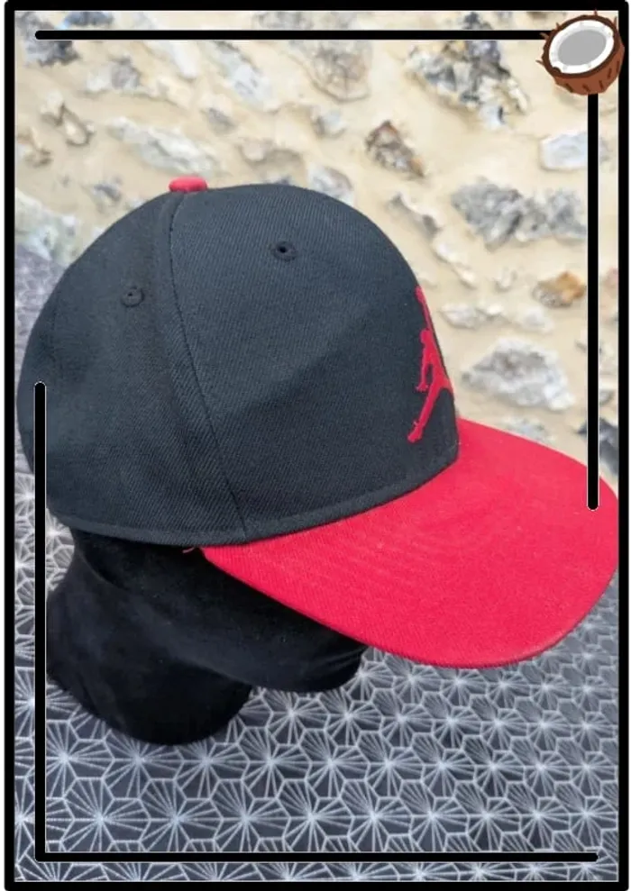 🟥🖤 Casquette NBA Jordan Jumpman – Le style qui monte au dunk 🏀🔥 - photo numéro 3