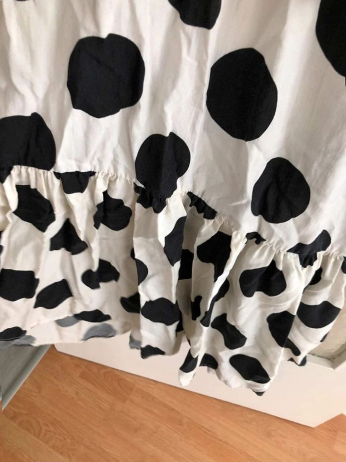 Robe  longue à  pois style  vintage - photo numéro 6