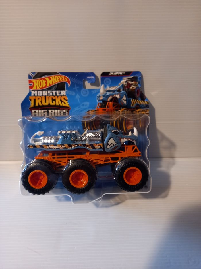 Hotwheel monster truck big rigs rhinomite - photo numéro 1