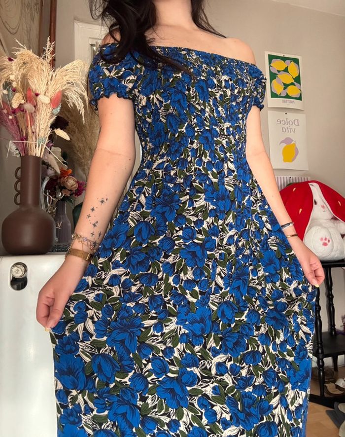 Robe bleu
