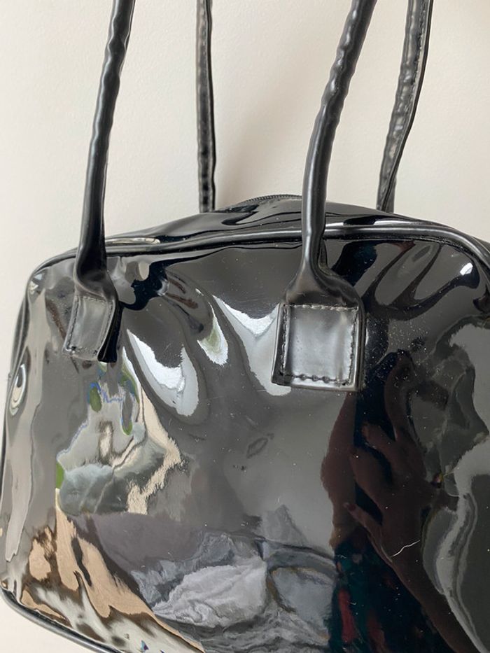 Sac noir brillant - photo numéro 2