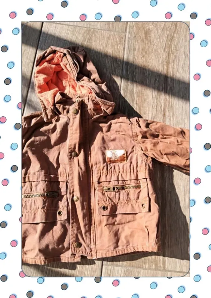 Manteau doublé 18 mois - photo numéro 2