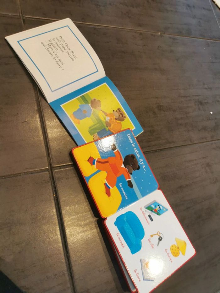 L'imagier de la maison petit ours brun et petit ours est grognon r - photo numéro 4